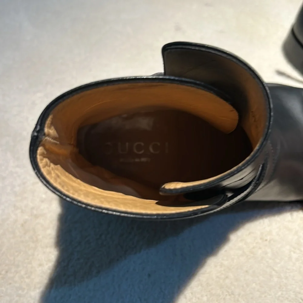 Men’s Gucci Black Short Boot - Picture 3 of 13